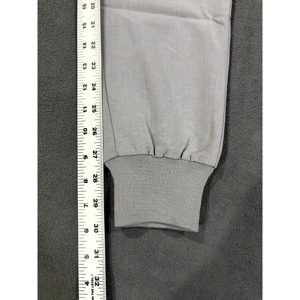 FIGS Technical Collection Jogger Scrub Pants Mens XS Gray Stretch Drawstring